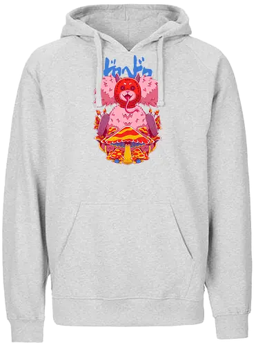 KIKURAGE - dorohedoro, anime, manga, fairy, kikurage, mushroom, en cute, kawaii, japan, demon, devil - Fairtrade Hoodie