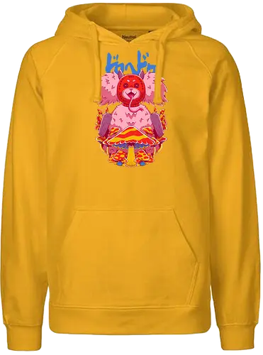 KIKURAGE - dorohedoro, anime, manga, fairy, kikurage, mushroom, en cute, kawaii, japan, demon, devil - Fairtrade Hoodie