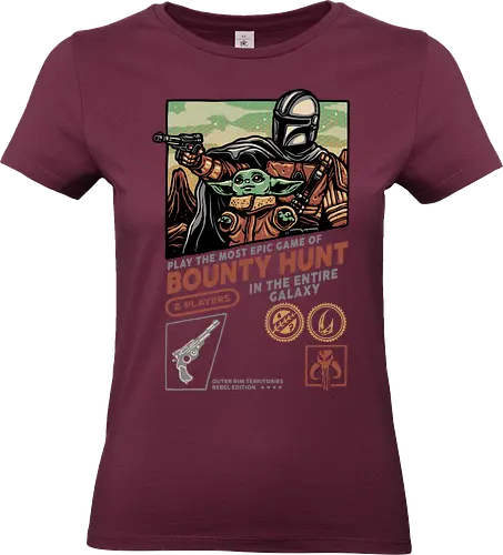Epic Game of Bounty Hunt - Movie, film, galaxy, galactic, sci-fi, science fiction - Standard T-Shirt (Frauen)