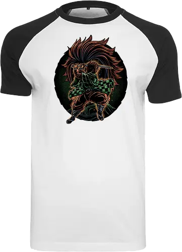 Slay All Demons - Anime, Manga, Japanese, slayer, demon, animated, animation, TV series, adventure - Raglan T-Shirt