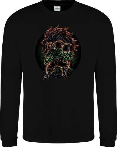 Slay All Demons - Anime, Manga, Japanese, slayer, demon, animated, animation, TV series, adventure - Sweatshirt