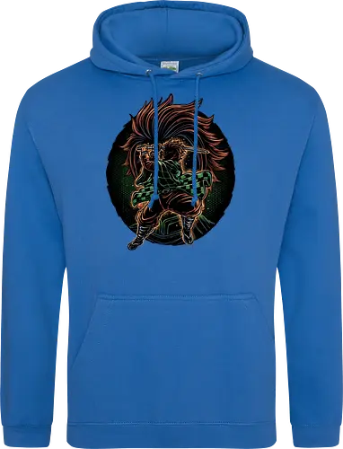 Slay All Demons - Anime, Manga, Japanese, slayer, demon, animated, animation, TV series, adventure - Standard Hoodie