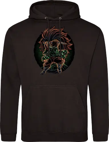 Slay All Demons - Anime, Manga, Japanese, slayer, demon, animated, animation, TV series, adventure - Standard Hoodie