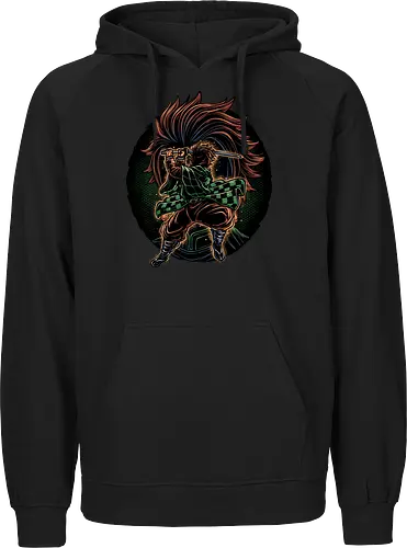 Slay All Demons - Anime, Manga, Japanese, slayer, demon, animated, animation, TV series, adventure - Fairtrade Hoodie