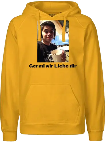 GermiBoi - Meme Germi wir Liebe dir Hell - Fairtrade Hoodie