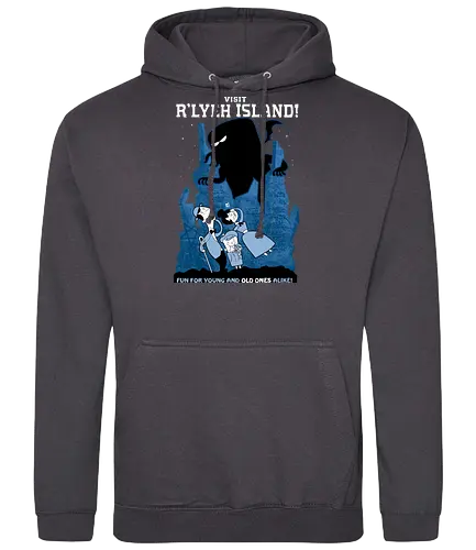 Visit Rlyeh Island - Lovecraft, Cthulhu, Gothic horror - Standard Hoodie