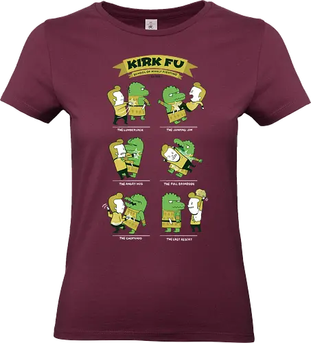 Kirk Fu - Space, Kirk - Standard T-Shirt (Frauen)