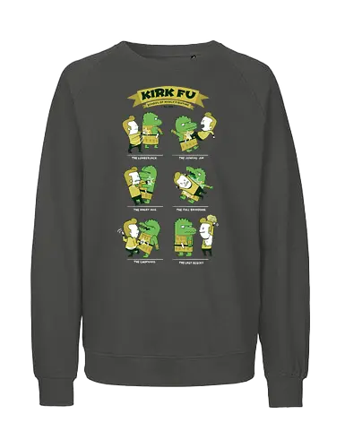 Kirk Fu - Space, Kirk - Fairtrade Sweatshirt