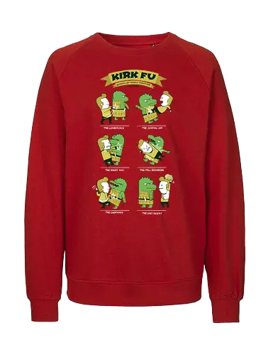 Kirk Fu - Space, Kirk - Fairtrade Sweatshirt