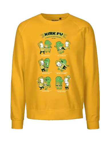 Kirk Fu - Space, Kirk - Fairtrade Sweatshirt