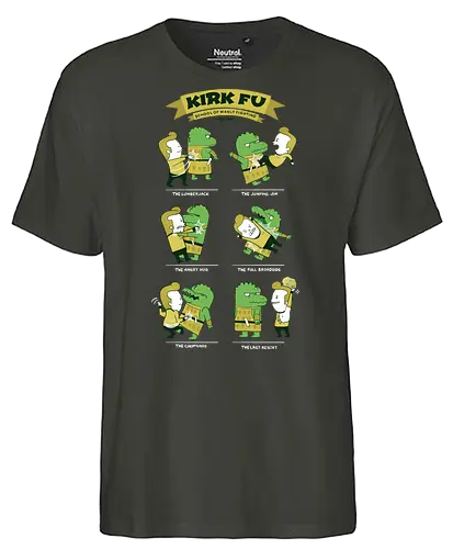 Kirk Fu - Space, Kirk - Fairtrade T-Shirt