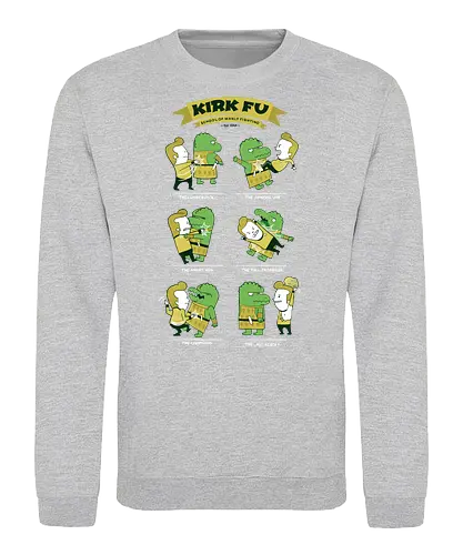 Kirk Fu - Space, Kirk - Sweatshirt