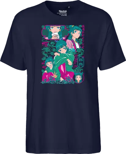 Maomao – Palace Apothecary - apothecary diaries, maomao, anime girl, herbal medicine, palace life, mystery anime, historical anime, anime aesthetic - Fairtrade T-Shirt