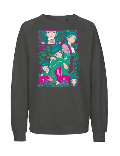 Maomao – Palace Apothecary - apothecary diaries, maomao, anime girl, herbal medicine, palace life, mystery anime, historical anime, anime aesthetic - Fairtrade Sweatshirt