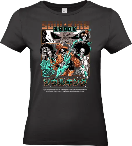 Soul King Vibes - Pirate, brook, soul king, straw hat crew, skeleton musician, anime pirate, music anime, grand line - Standard T-Shirt (Frauen)