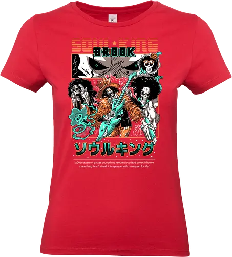 Soul King Vibes - Pirate, brook, soul king, straw hat crew, skeleton musician, anime pirate, music anime, grand line - Standard T-Shirt (Frauen)