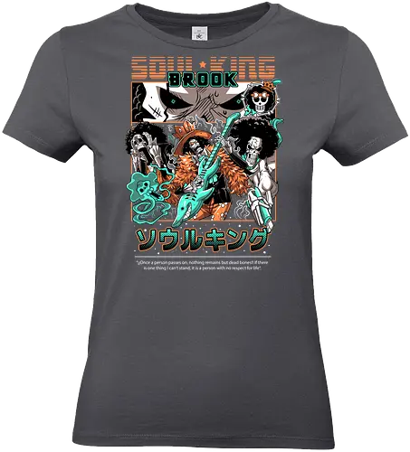 Soul King Vibes - Pirate, brook, soul king, straw hat crew, skeleton musician, anime pirate, music anime, grand line - Standard T-Shirt (Frauen)