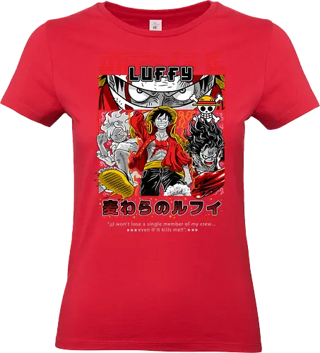 Pirate King Dream - Pirate, pirate captain, straw hat, anime pirate, grand line, shonen anime - Standard T-Shirt (Frauen)
