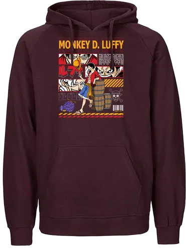 Future Pirate King - Pirate, pirate king, straw hat pirate, anime hero, grand line, shonen anime, adventure anime - Fairtrade Hoodie