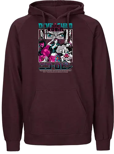 Devil Child - Pirate, nico robin, devil child, anime girl, straw hat crew, anime pirate, archaeologist, grand line - Fairtrade Hoodie