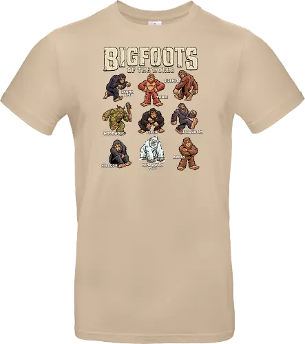 Bigfoots of the World