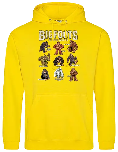Bigfoots of the World