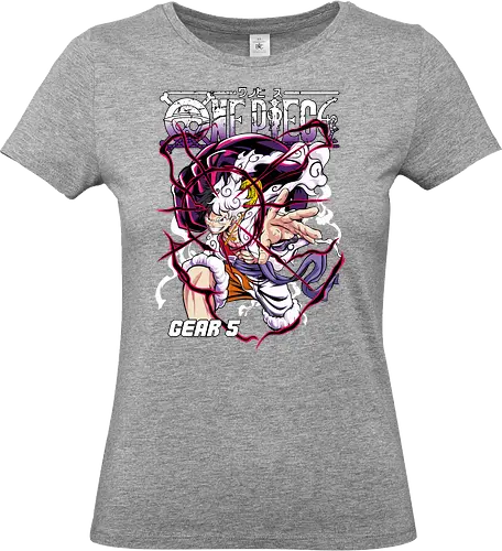 Chaos Awakening - Pirate, gear 5, anime pirate, nika form, straw hat crew, manga art, shonen anime, awakening - Standard T-Shirt (Frauen)