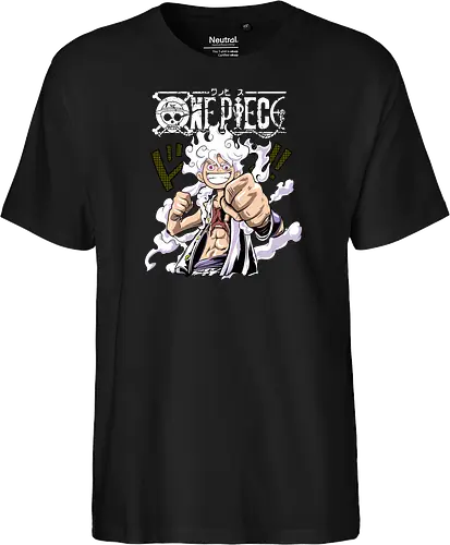 Freedom Power - Pirate, anime pirate, sun god nika, straw hat, anime power, grand line, gear 5 - Fairtrade T-Shirt