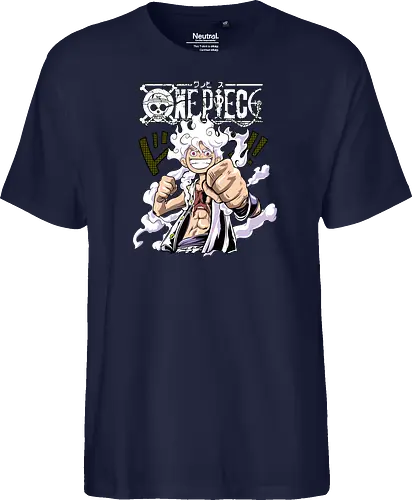 Freedom Power - Pirate, anime pirate, sun god nika, straw hat, anime power, grand line, gear 5 - Fairtrade T-Shirt