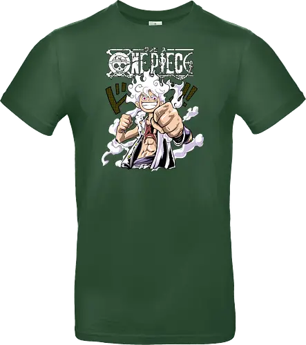 Freedom Power - Pirate, anime pirate, sun god nika, straw hat, anime power, grand line, gear 5 - Standard T-Shirt