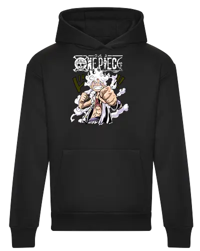 Freedom Power - Pirate, anime pirate, sun god nika, straw hat, anime power, grand line, gear 5 - Heavyweight Hoodie