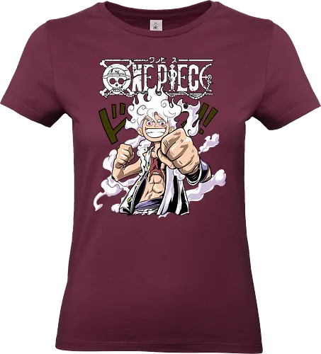 Freedom Power - Pirate, anime pirate, sun god nika, straw hat, anime power, grand line, gear 5 - Standard T-Shirt (Frauen)
