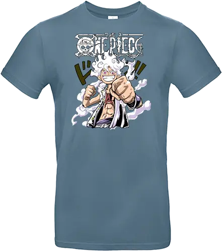 Freedom Power - Pirate, anime pirate, sun god nika, straw hat, anime power, grand line, gear 5 - Standard T-Shirt