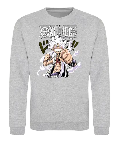 Freedom Power - Pirate, anime pirate, sun god nika, straw hat, anime power, grand line, gear 5 - Sweatshirt