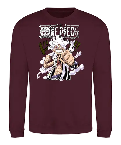 Freedom Power - Pirate, anime pirate, sun god nika, straw hat, anime power, grand line, gear 5 - Sweatshirt