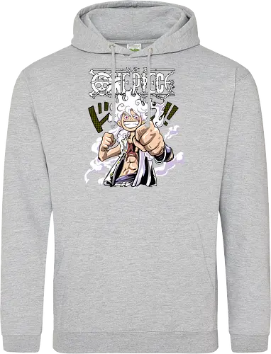 Freedom Power - Pirate, anime pirate, sun god nika, straw hat, anime power, grand line, gear 5 - Standard Hoodie