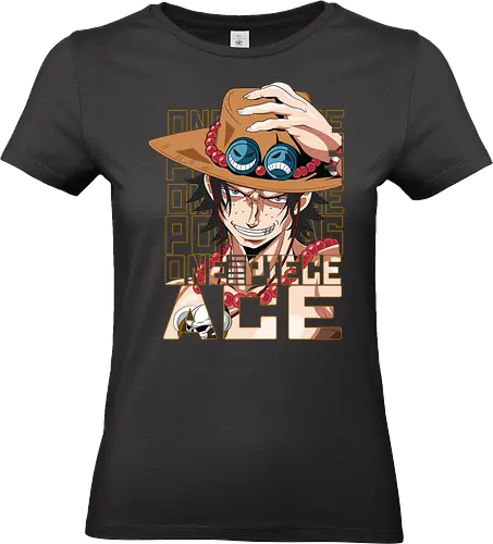 Flame Legacy - Pirate, ace, portgas d ace, fire fist, anime pirate, whitebeard pirates, grand line, shonen anime - Standard T-Shirt (Frauen)