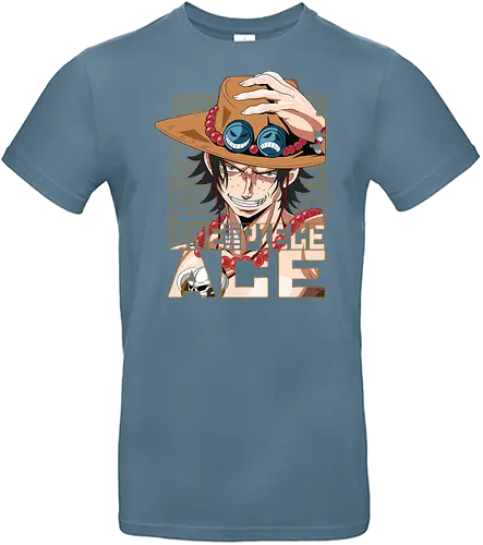Flame Legacy - Pirate, ace, portgas d ace, fire fist, anime pirate, whitebeard pirates, grand line, shonen anime - Standard T-Shirt