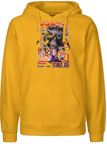 Supernova Queen - Pirate, jewelry bonney, worst generation, anime pirate, anime girl, grand line, supernova, manga art - Fairtrade Hoodie