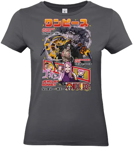 Supernova Queen - Pirate, jewelry bonney, worst generation, anime pirate, anime girl, grand line, supernova, manga art - Standard T-Shirt (Frauen)