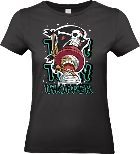 Pirate Doctor - Pirate, chopper, tony tony chopper, straw hat crew, anime doctor, cute anime, pirate crew, grand line - Standard T-Shirt (Frauen)