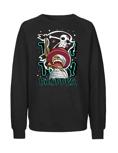 Pirate Doctor - Pirate, chopper, tony tony chopper, straw hat crew, anime doctor, cute anime, pirate crew, grand line - Fairtrade Sweatshirt