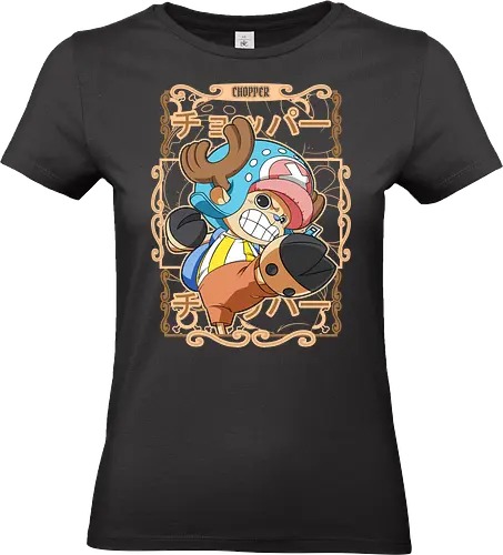 Emergency Food - Pirate, chopper, anime mascot, reindeer pirate, straw hat crew, kawaii anime, anime pirate, grand line - Standard T-Shirt (Frauen)