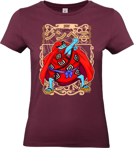 Knight of the Sea - Pirate, jinbe, fishman karate, straw hat crew, anime pirate, knight of the sea, grand line, anime warrior - Standard T-Shirt (Frauen)