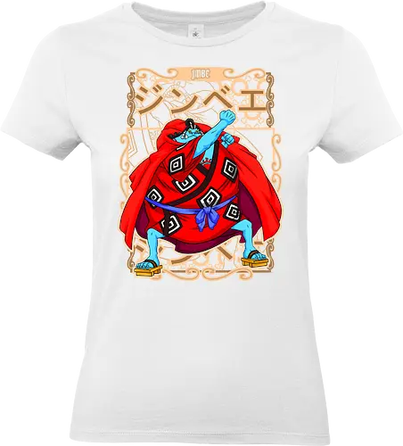 Knight of the Sea - Pirate, jinbe, fishman karate, straw hat crew, anime pirate, knight of the sea, grand line, anime warrior - Standard T-Shirt (Frauen)