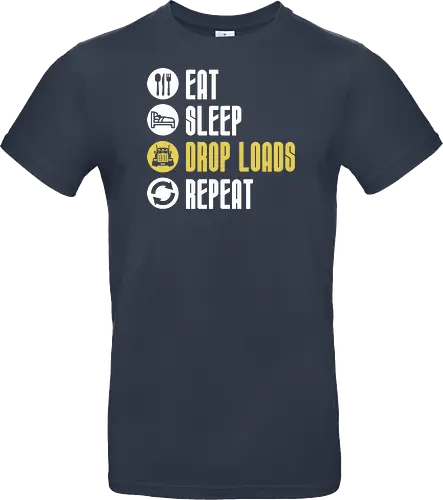 Eat Sleep Drop Loads Repeat