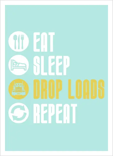 Eat Sleep Drop Loads Repeat