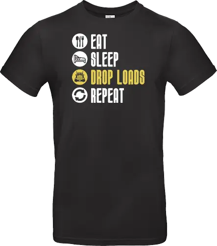 Eat Sleep Drop Loads Repeat