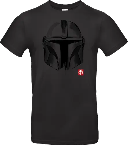 Bounty Hunter helmet sumi e