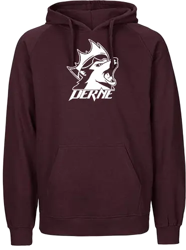 Derne - Howling Wolf - Fairtrade Hoodie